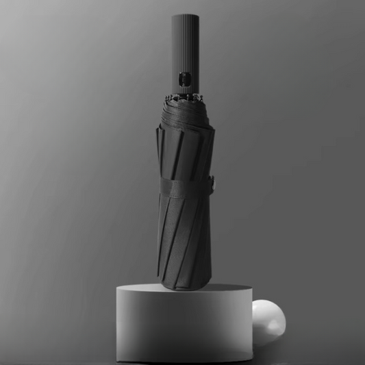 Compact Travel Umbrella With Windproof Design