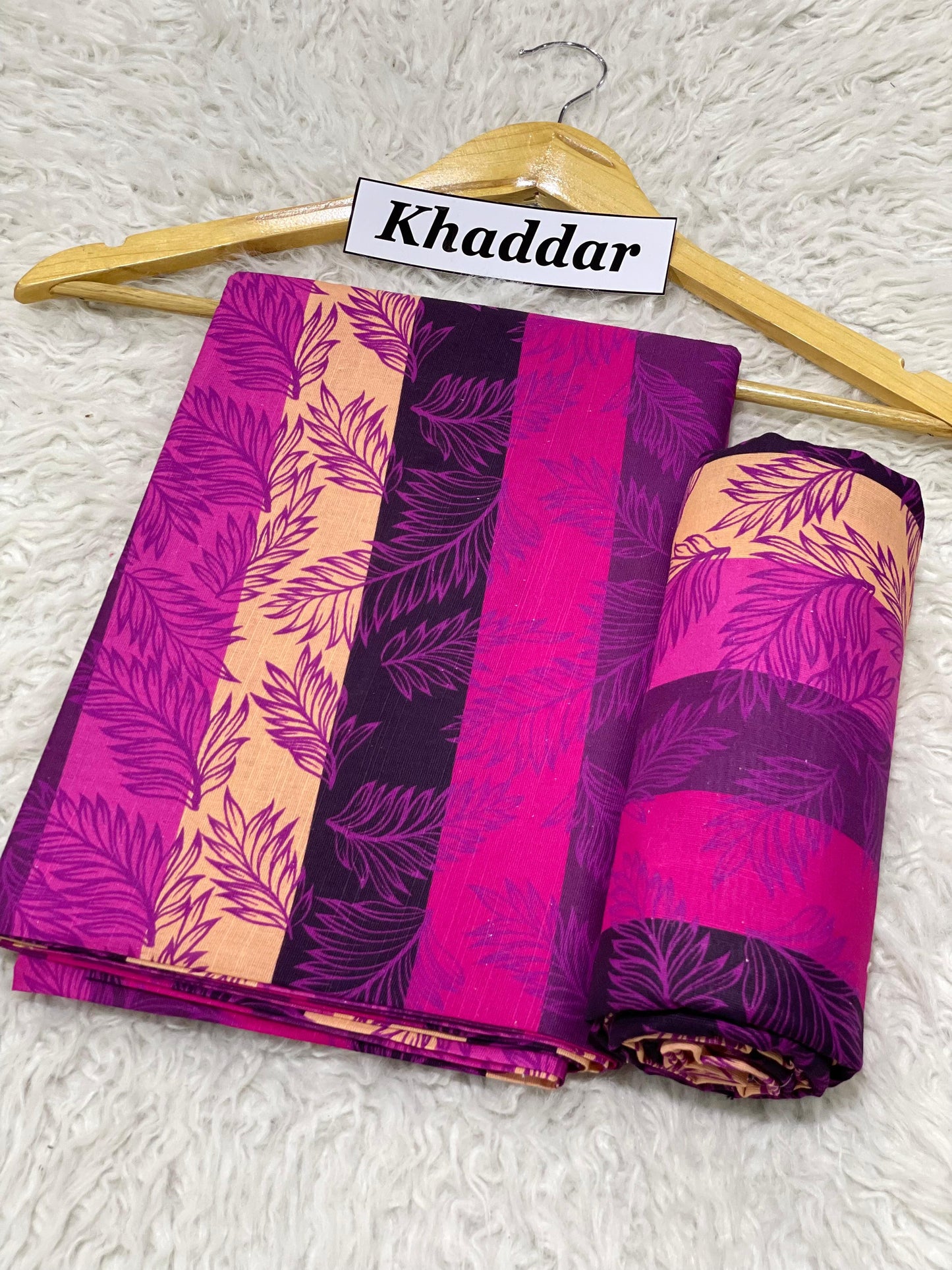 KHADDAR All Over Digital Print 2pc