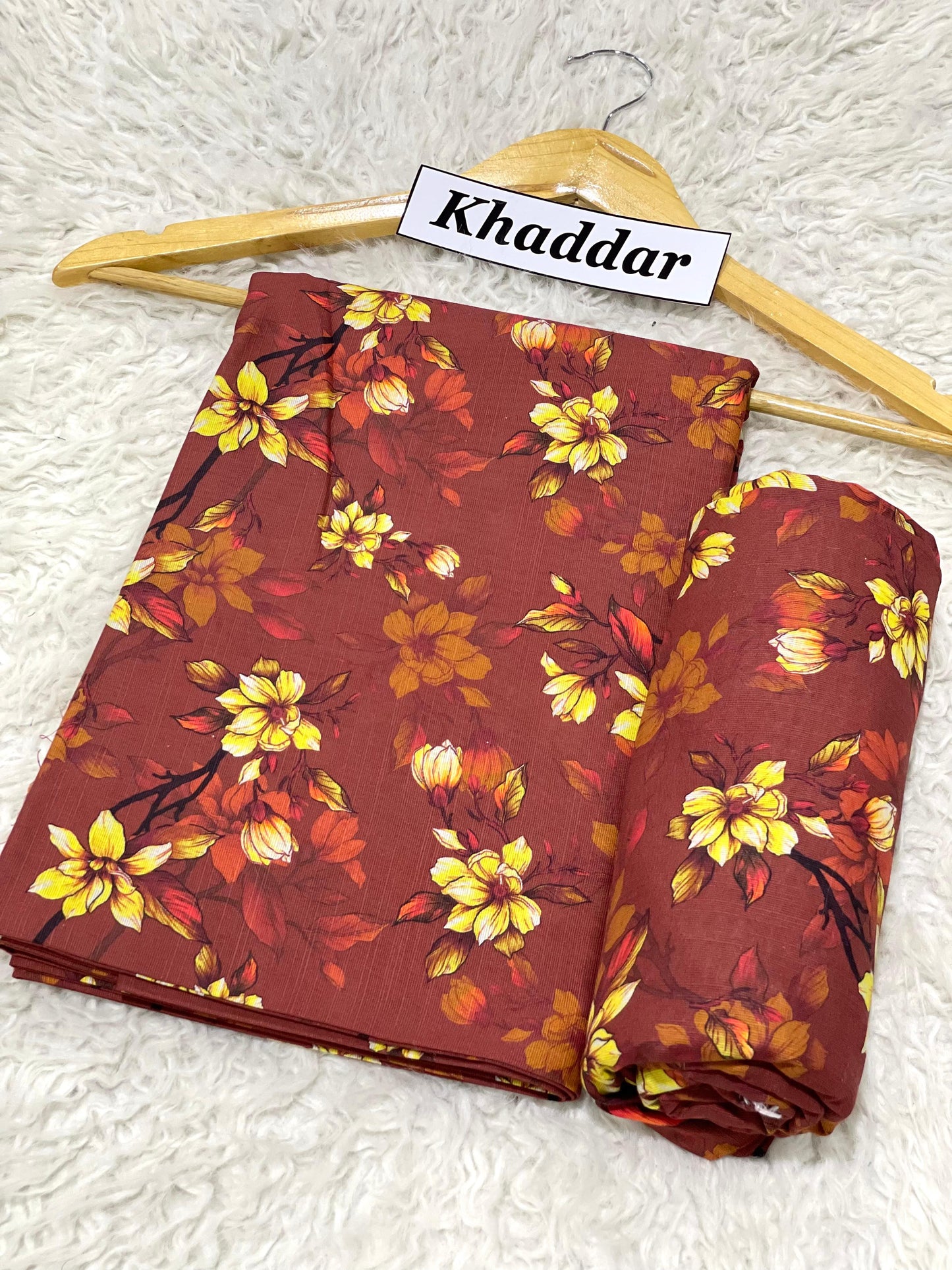 KHADDAR All Over Digital Print 2pc