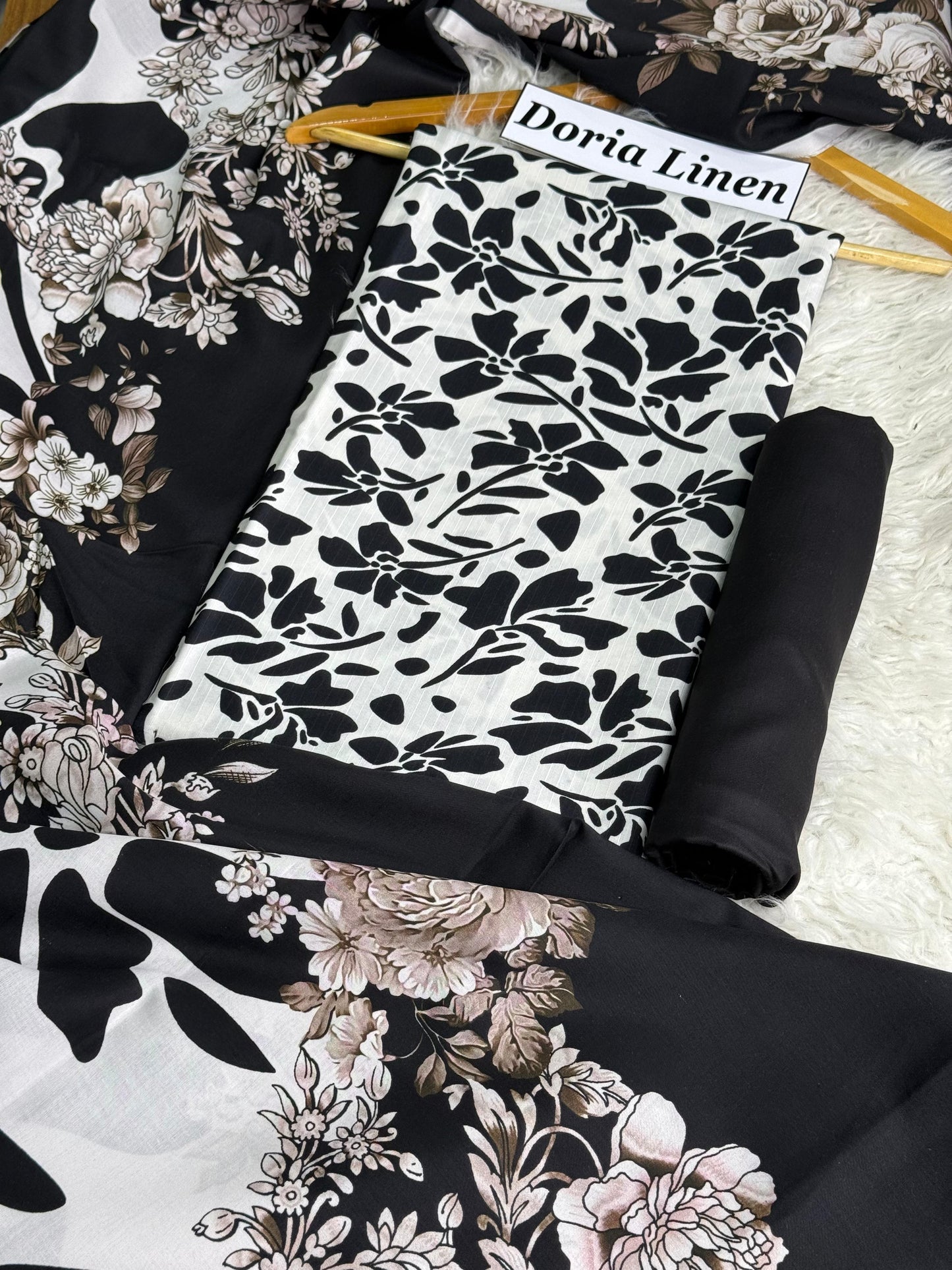 ALKARAM DORIA LINEN Digital Print 3pc 2025