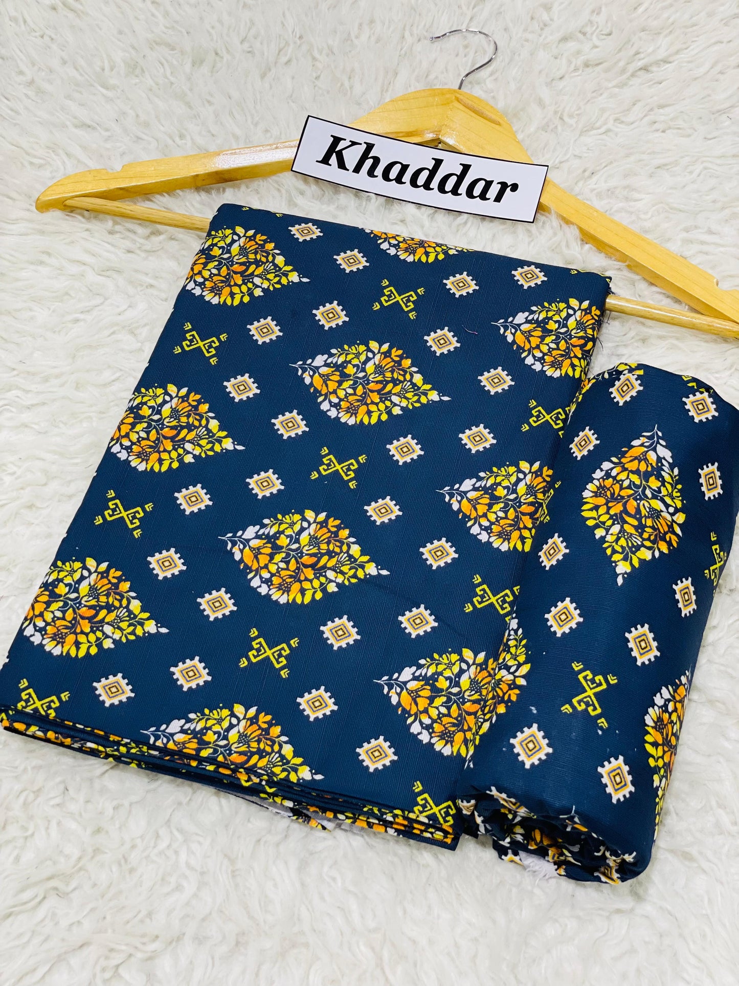 KHADDAR All Over Digital Print 2pc