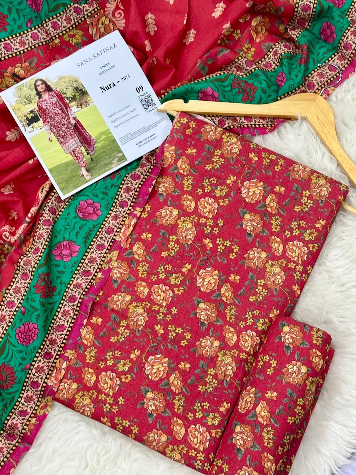 Sana Safinaz KARANDI Digital Print 3pc