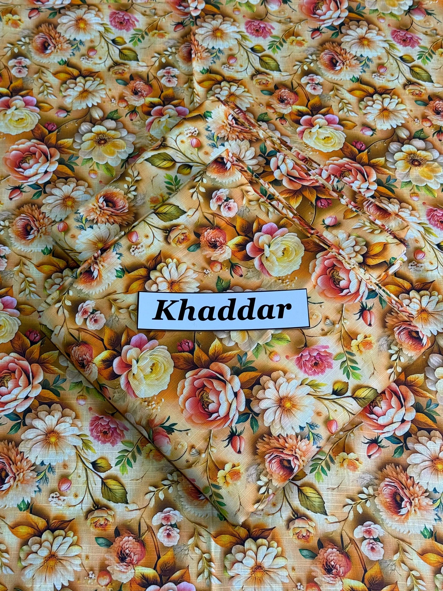 KHADDAR Digital Print 2-Piece all over