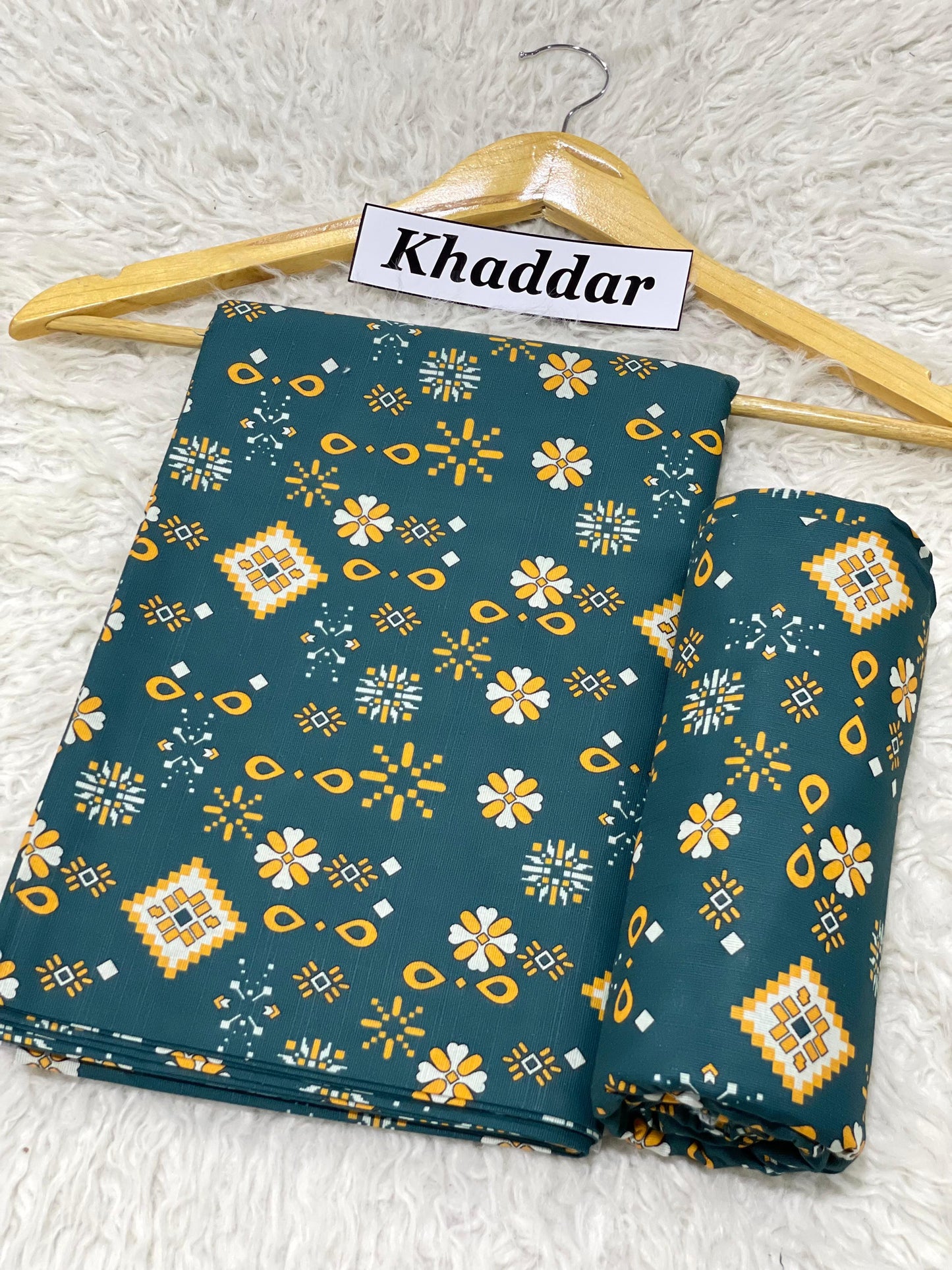 KHADDAR All Over Digital Print 2pc