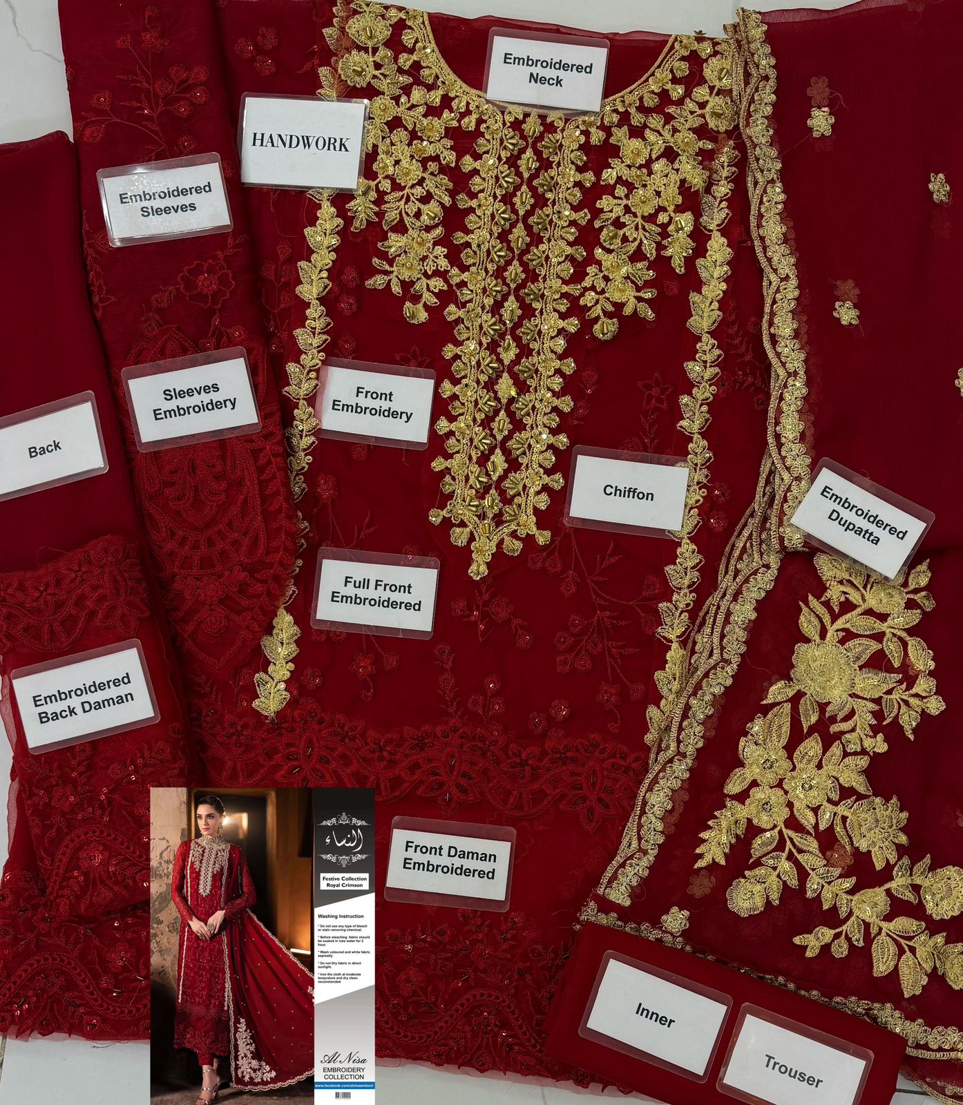 ROYAL Crimson Women's Formalwear