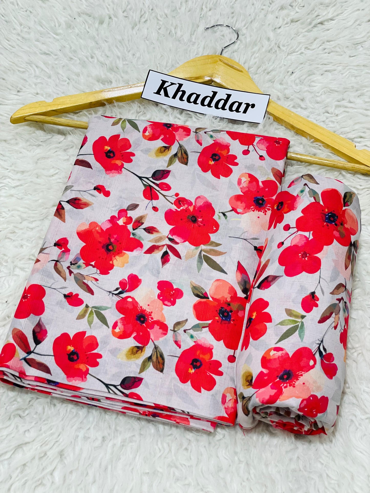 KHADDAR All Over Digital Print 2pc