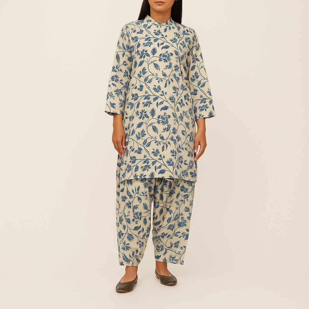 All over 2-Piece Suit Markhor Summer Cotton