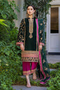 VELVET MICRO EMBROIDERED SUIT