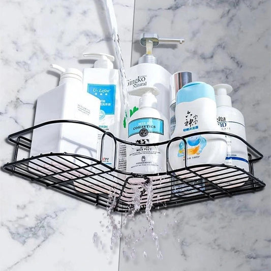 Metal Corner Rack For Bathroom & Kitchen | Bathroom Metal Shelf Organizer | Storage Rack Corner