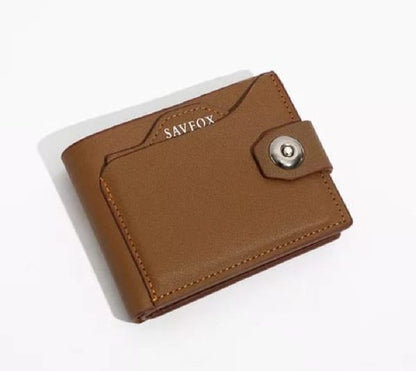 Savfox Pu Leather Outlet Pocket Card Holder Wallet For Men – Slim, Stylish & Durable – Stylish Wallets For Men