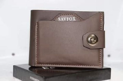 Savfox Pu Leather Outlet Pocket Card Holder Wallet For Men – Slim, Stylish & Durable – Stylish Wallets For Men