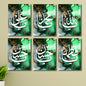 Set Of 6 Punjtan Pak Name Wall Art Photo Tile Frame