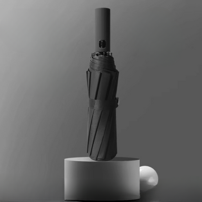 Compact Travel Umbrella With Windproof Design