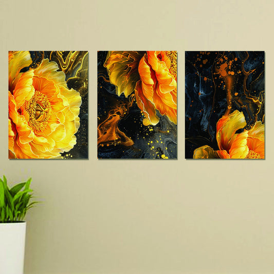 Set Of 3 Wall Art Wooden Phototile Frames For Wall Decor