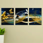 Set Of 3 Wall Art Wooden Phototile Frames For Wall Decor