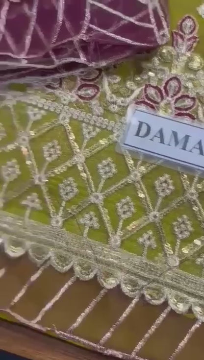 Formal Embroidered suit