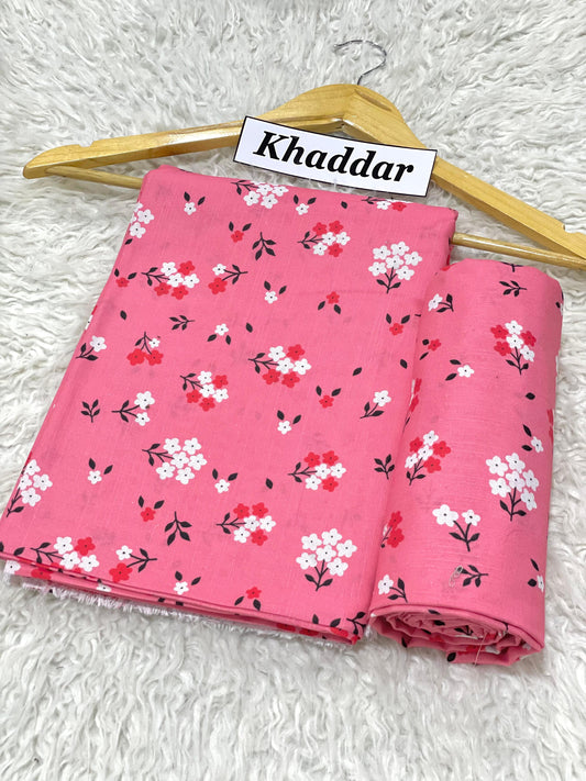 KHADDAR All Over Digital Print 2pc