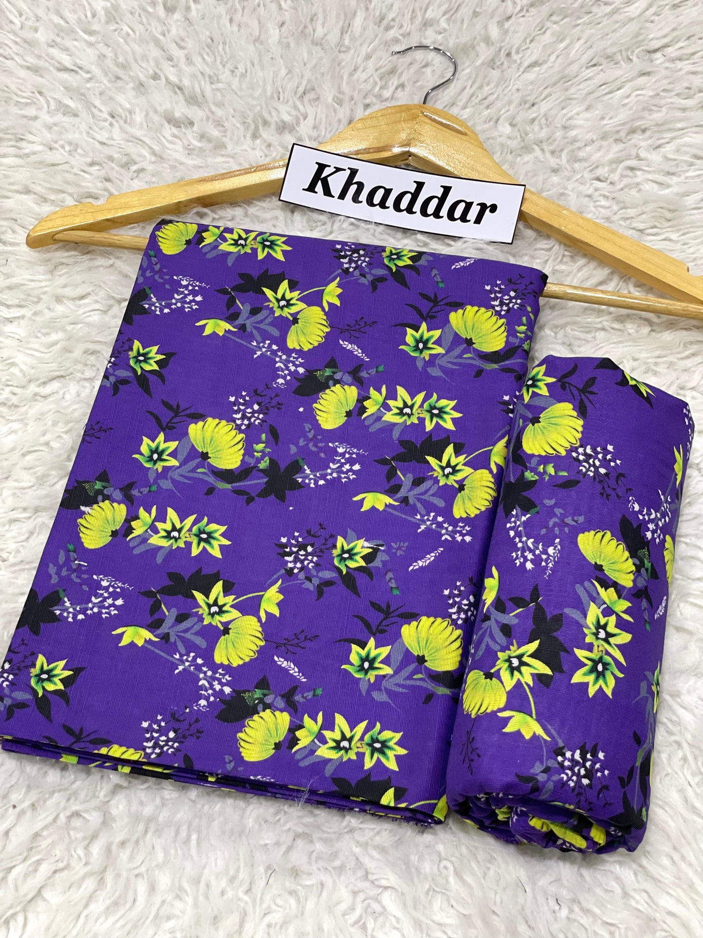 KHADDAR All Over Digital Print 2pc