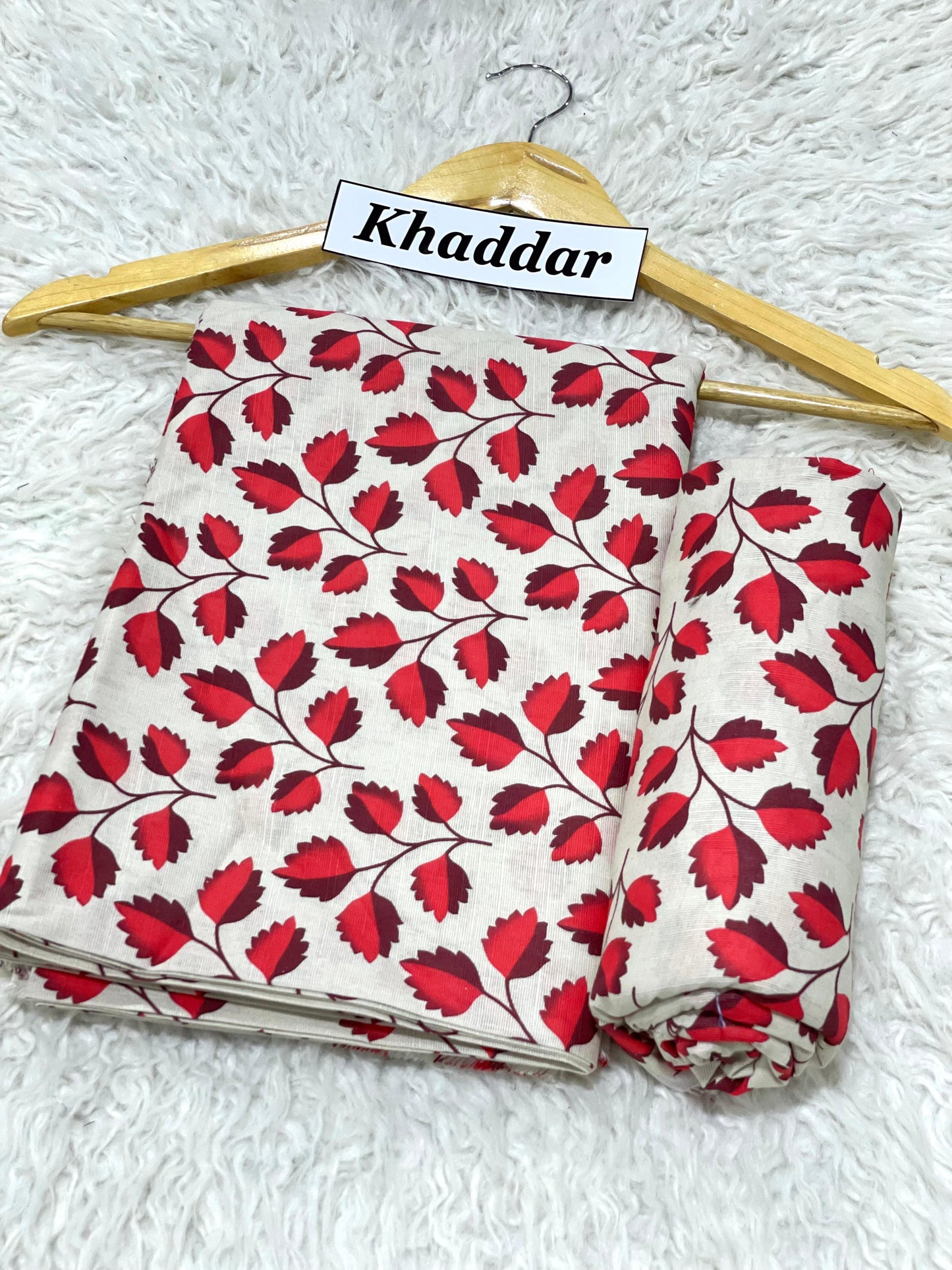 KHADDAR All Over Digital Print 2pc