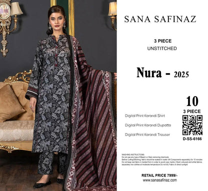 Sana Safinaz  KARANDI Digital Print 3pc