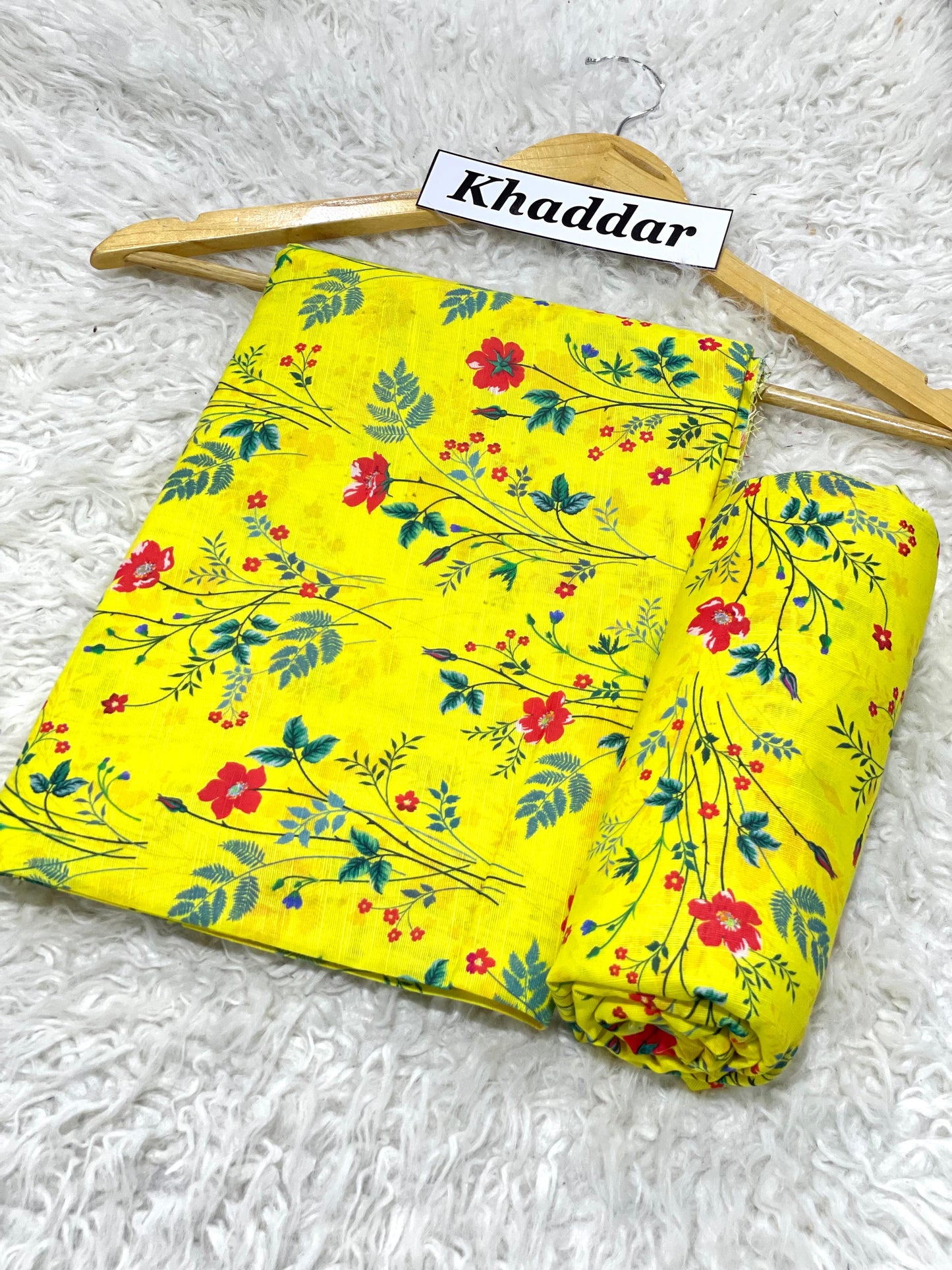 KHADDAR All Over Digital Print 2pc