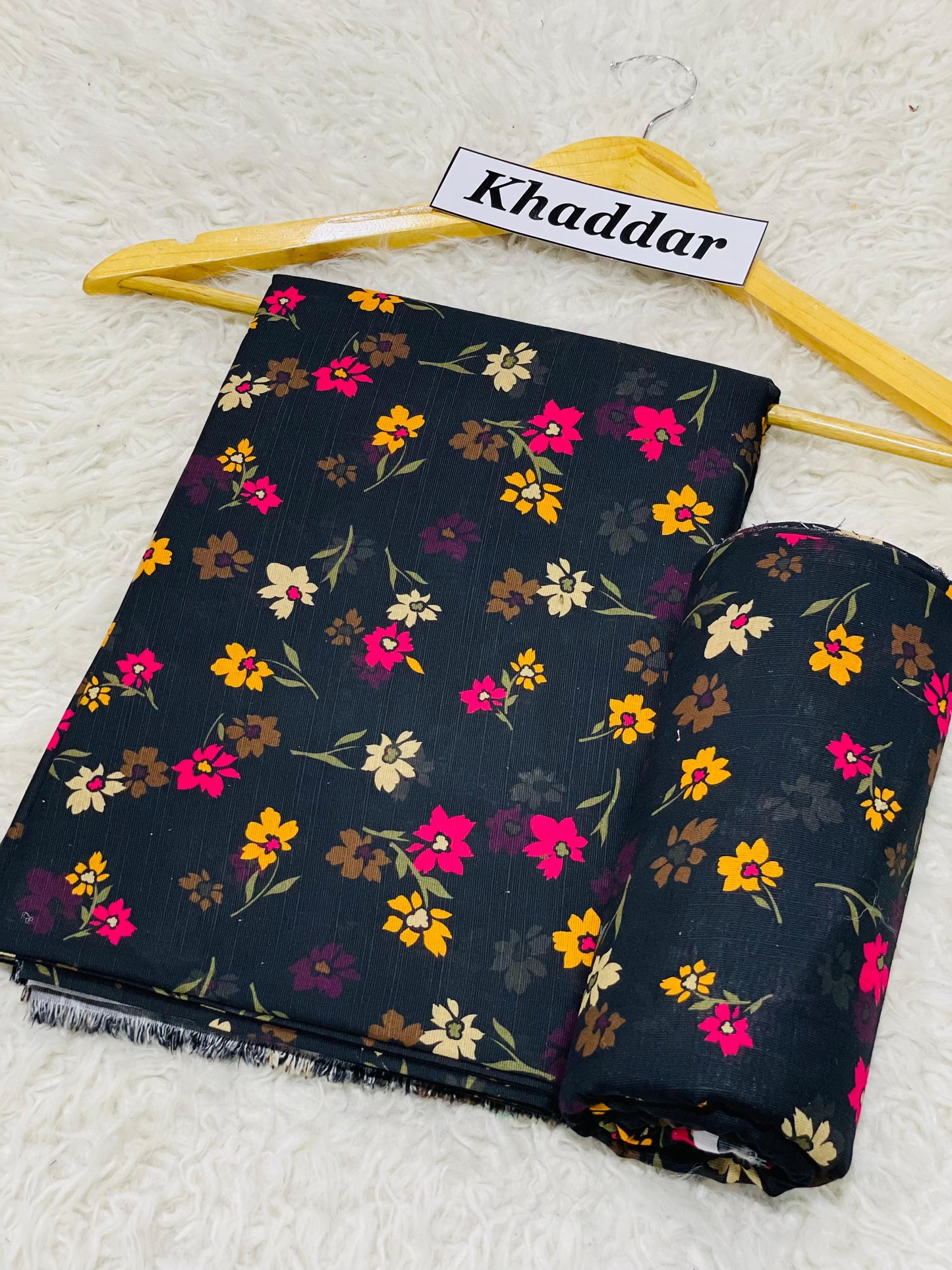 KHADDAR All Over Digital Print 2pc
