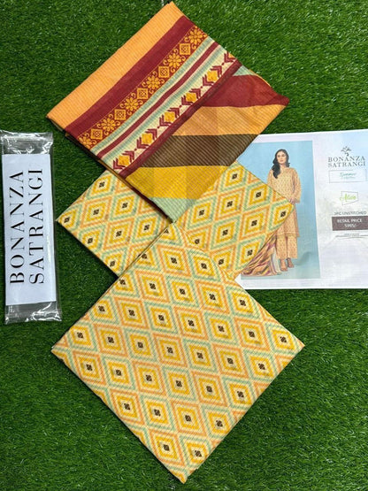 Bonanza LAWN Digital Print 3pc 2025