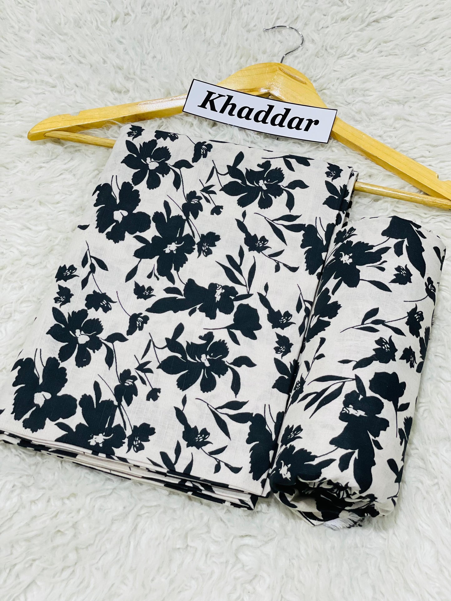 KHADDAR All Over Digital Print 2pc