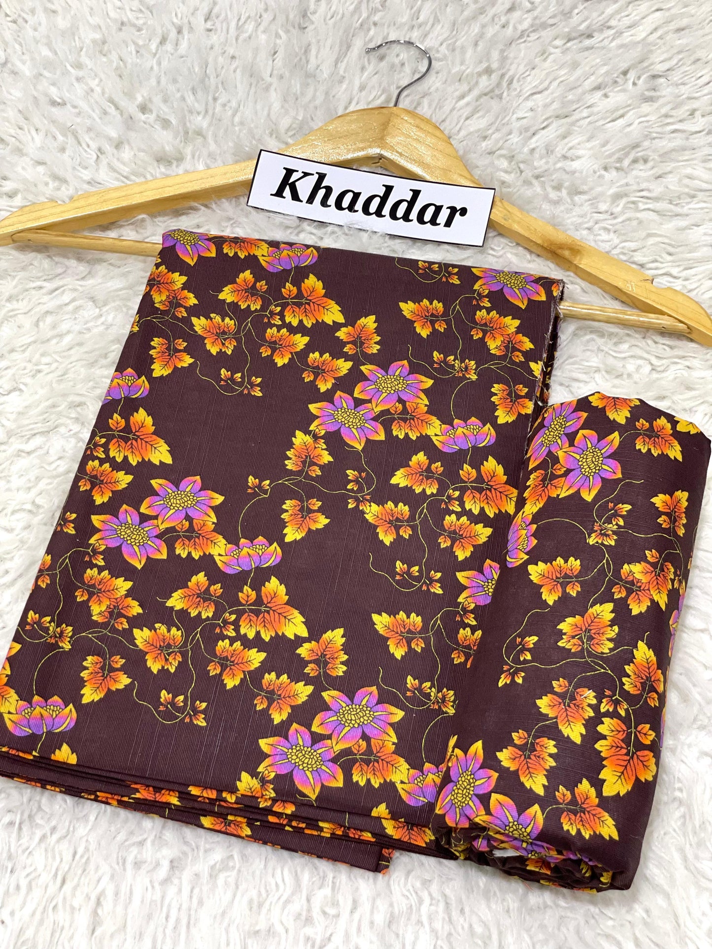 KHADDAR All Over Digital Print 2pc