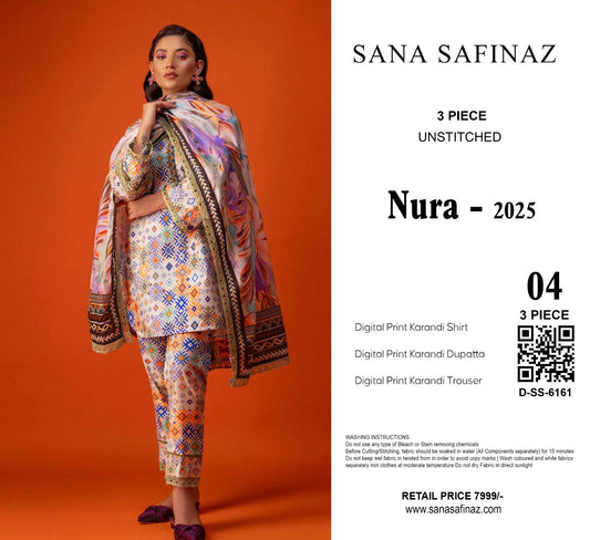 Sana Safinaz  KARANDI Digital Print 3pc