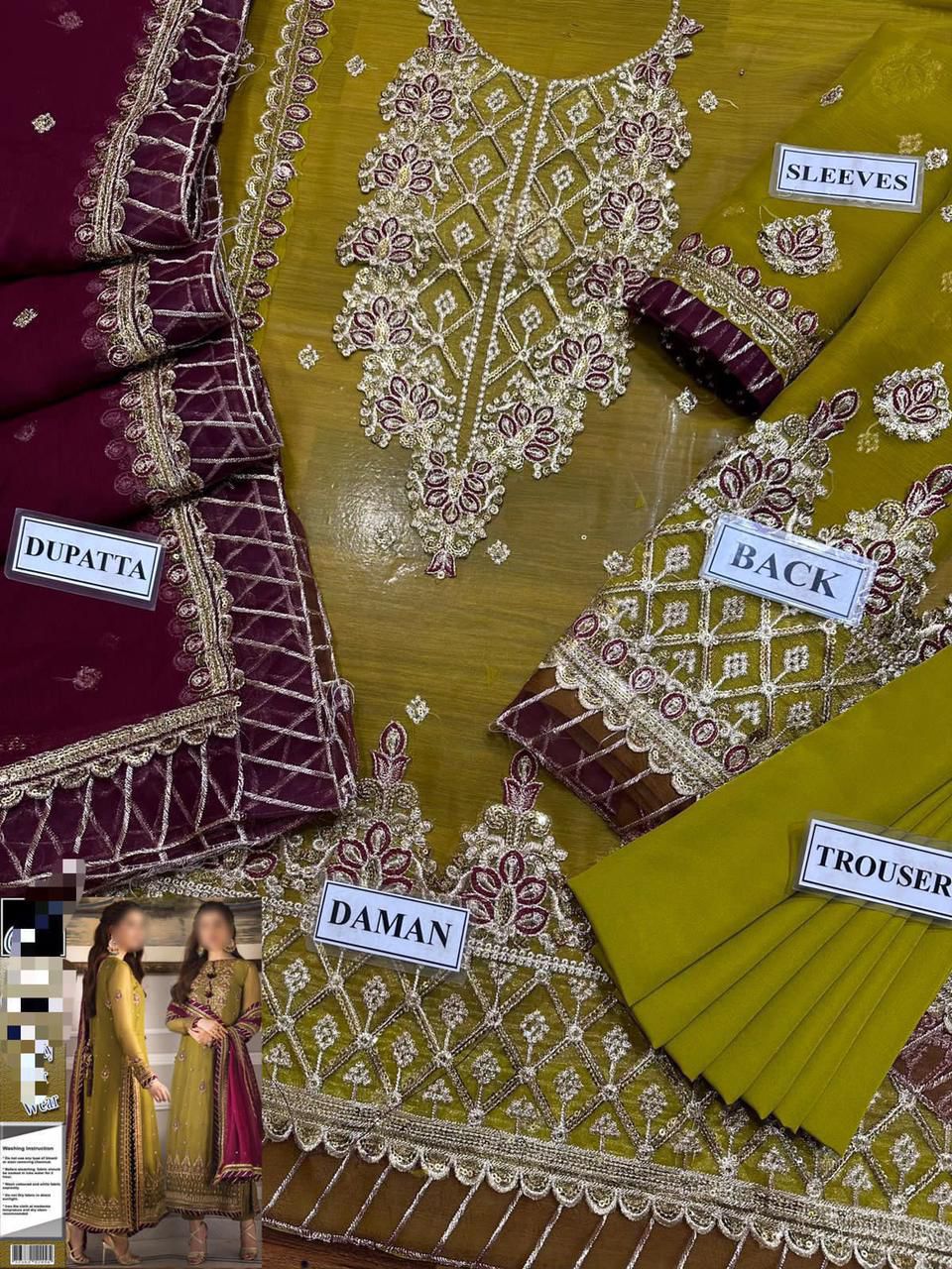 Formal Embroidered suit