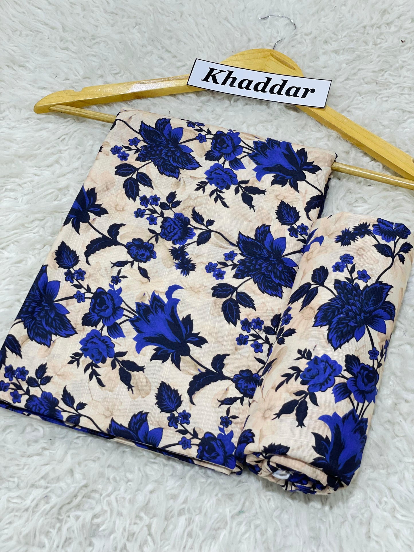 KHADDAR All Over Digital Print 2pc