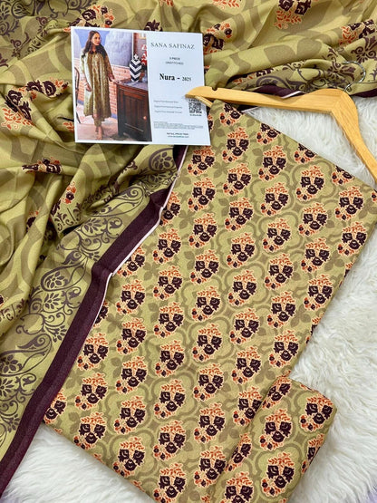 Sana Safinaz  KARANDI Digital Print 3pc