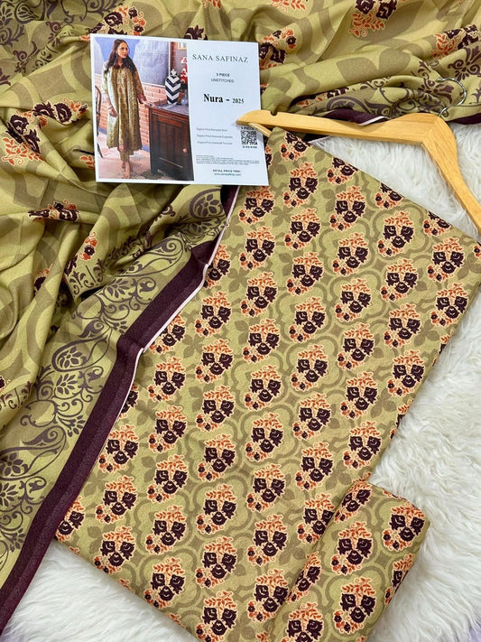 Sana Safinaz  KARANDI Digital Print 3pc