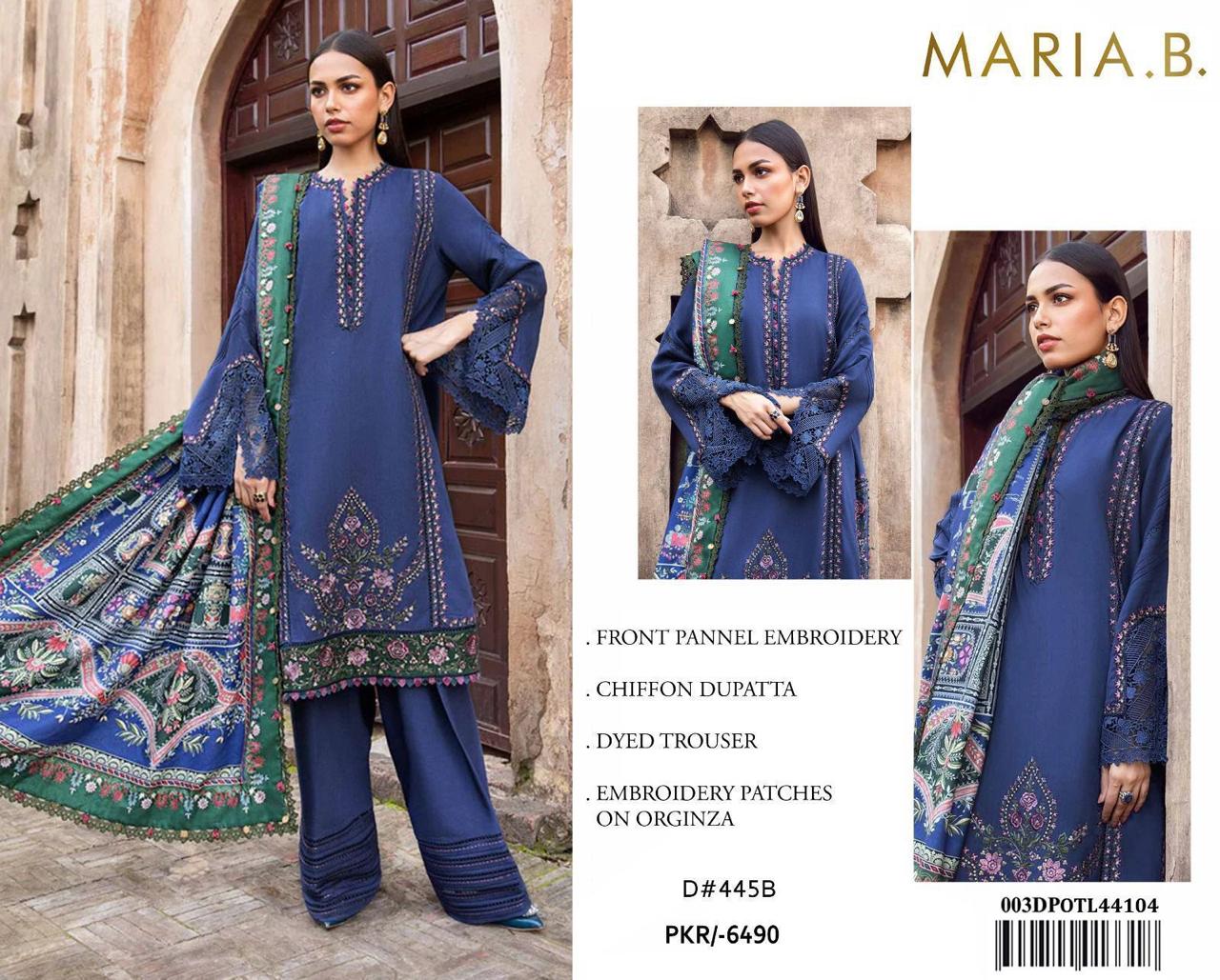 LAWN Digital Print 3pc With Patches