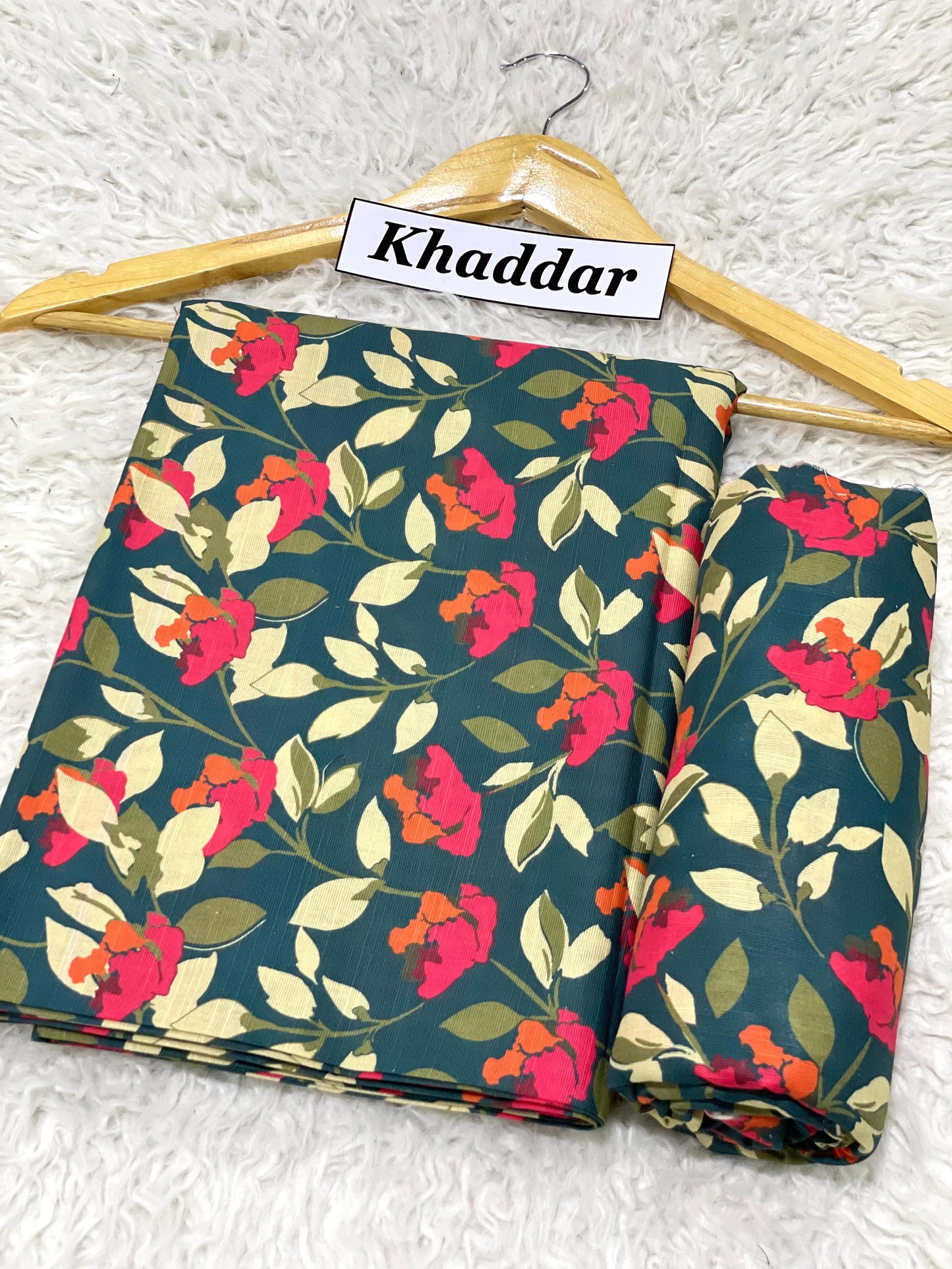 KHADDAR All Over Digital Print 2pc