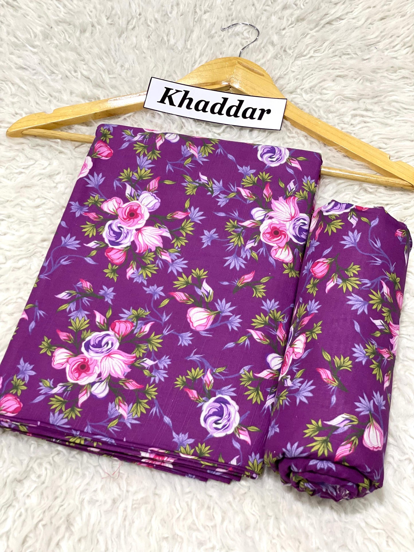 KHADDAR All Over Digital Print 2pc